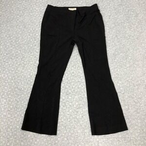 Burberry London Pants Womens 10 Black Bootcut Lined Wool Blend Work Office Dress